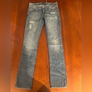 Levi's Kids Blue Distressed Jeans